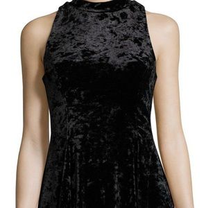 **NWT** LITTLE BLACK DRESS Crushed Velvet